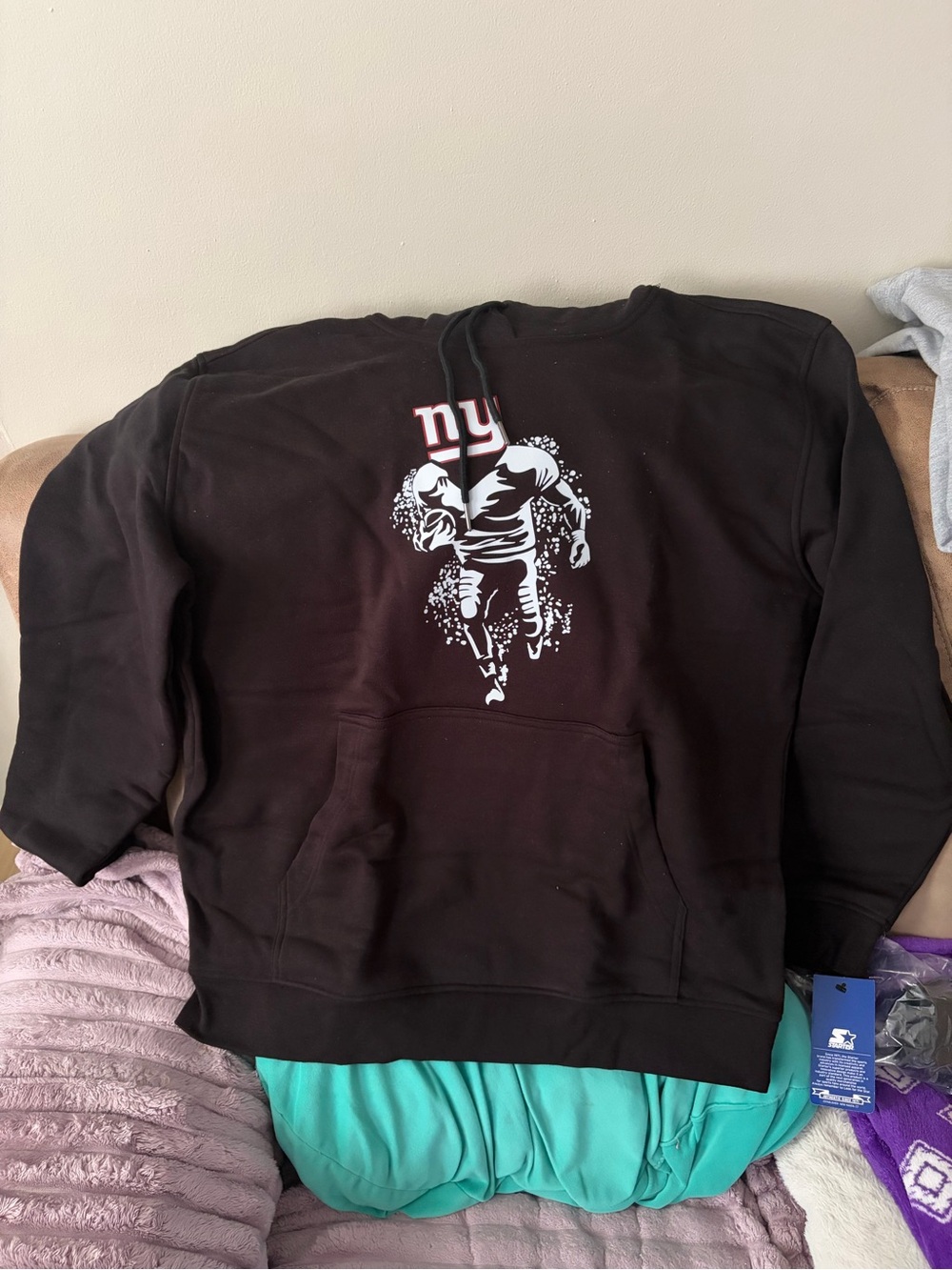 STARTER NY Football hoodie